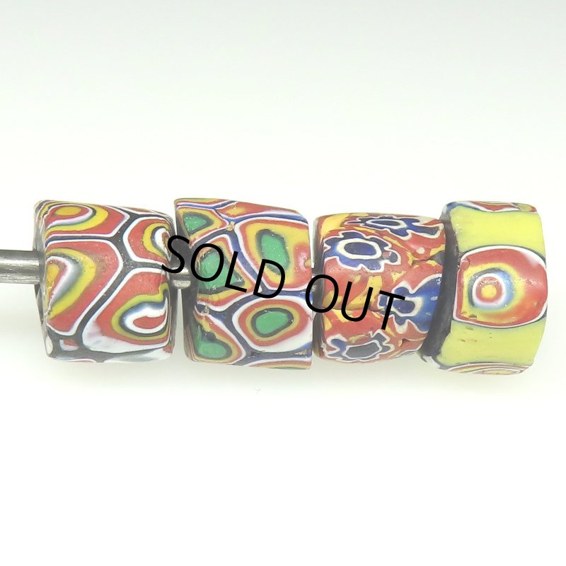 画像4: 中薄型〜薄型ミルフィオリ　4個セット (4)