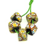 画像1: 中薄型ミルフィオリ小（composite）短連 (1)