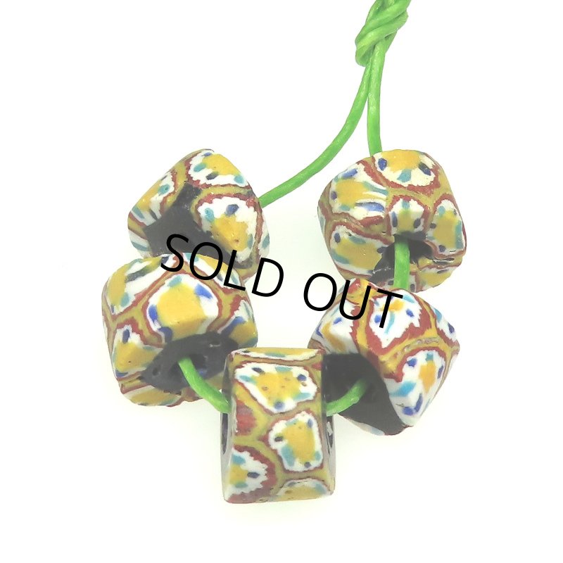 画像1: 中薄型ミルフィオリ小（composite）短連 (1)