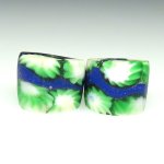 画像1: 中薄型ミルフィオリ　2個セット (1)