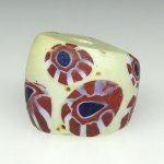 画像1: 樽型ミルフィオリ大 (1)