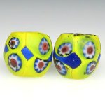 画像1: 美樽型ミルフィオリ　2個セット (1)