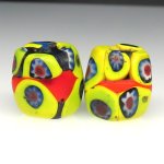 画像1: 美樽型ミルフィオリ　2個セット (1)