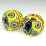 画像4: 樽型ミルフィオリ　2個セット (4)