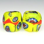 画像2: 美樽型ミルフィオリ　2個セット (2)