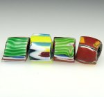 画像4: ヴェネチア筋玉　ミルフィオリ　4個セット (4)