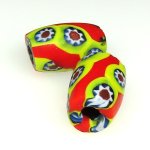 画像1: 美オーバルミルフィオリ　2個セット (1)