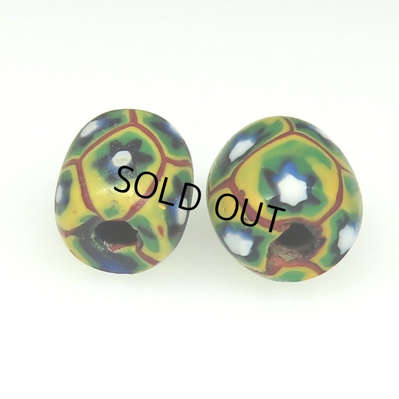 画像4: 美オーバルミルフィオリ　2個セット (4)