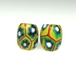 画像1: 美オーバルミルフィオリ　2個セット (1)