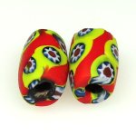 画像2: 美オーバルミルフィオリ　2個セット (2)