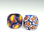 画像1: オーバルミルフィオリ　2個セット（composite） (1)