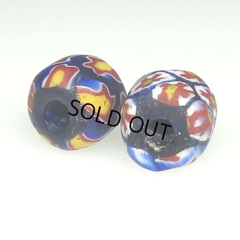 画像4: オーバルミルフィオリ　2個セット（composite） (4)