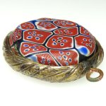 画像4: 六角形フラットミルフィオリ　ペンダントトップ (4)