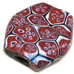 画像1: 六角形フラットミルフィオリ (1)