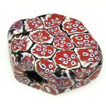 画像1: 六角形フラットミルフィオリ (1)