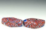 画像3: 美六角形フラットミルフィオリ小型　2個セット (3)