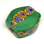 画像1: 六角形フラットミルフィオリ (1)