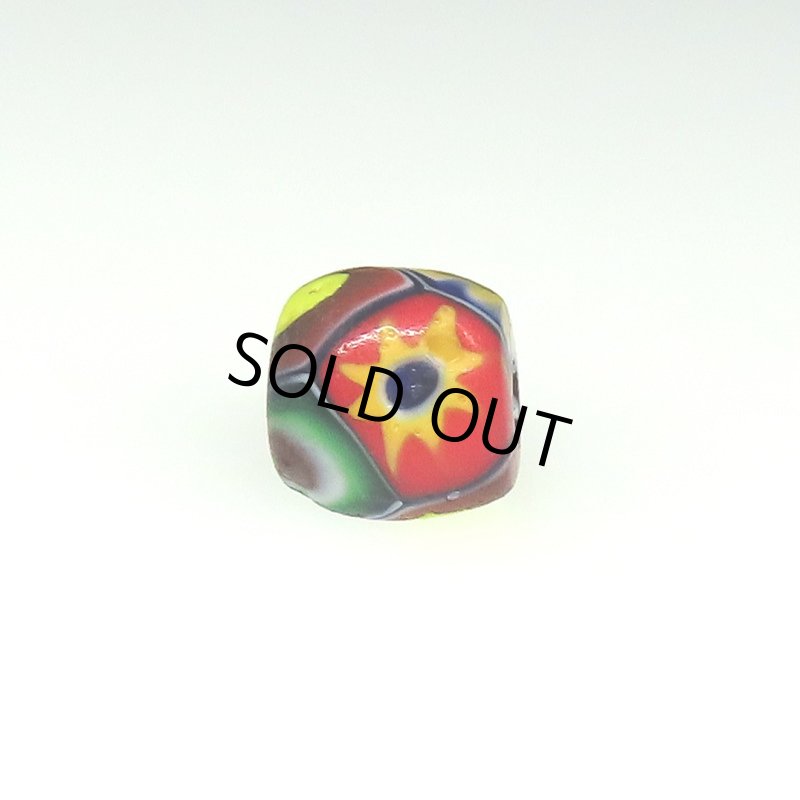 画像1: 小粒変形ミルフィオリ（モレッティー） (1)