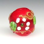 画像2: 金箔トレイルデコレーション　薔薇と忘れな草 (2)