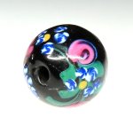 画像4: 薔薇と忘れな草　黒 (4)