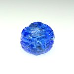 画像1: 80’sヴィンテージ　銀箔ビーズ（複数在庫あり） (1)