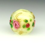 画像2: 金箔トレイルデコレーション　薔薇と忘れな草 (2)