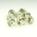 画像1: 80’sヴィンテージ　銀箔ビーズ　難あり (1)