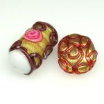 画像3: 美80’sヴィンテージ　金ヴェネチアン　難あり (3)