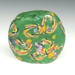 画像1: フラットファンシー渋緑色 (1)