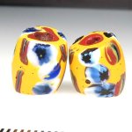 画像2: 山吹色のファンシーアイ　2個セット (2)