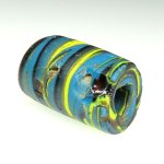 画像4: 渋青+黄+黒マーブル小さめ (4)