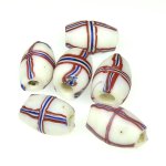 画像1: フレンチクロス白　6個セット (1)