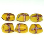 画像2: フレンチクロス黄　6個セット (2)