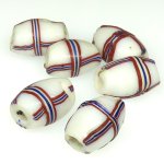 画像1: フレンチクロス白　6個セット (1)