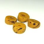 画像1: 黄土色のファンシー　4個セット (1)