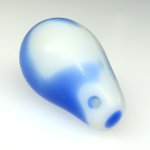 画像1: ウェディングビーズ　白青色 (1)