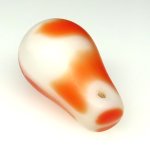 画像1: ウェディングビーズ　白朱色 (1)