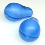 画像1: ウェディングビーズ　ミルキーブルー　2個セット (1)