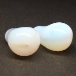 画像4: ウェディングビーズ　オパール乳白　2個セット (4)
