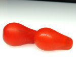 画像2: ウェディングビーズ　オレンジクリア　2個セット (2)