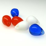 画像2: ウェディングビーズ　小6個セット (2)