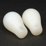 画像3: ウェディングビーズ　乳白　2個セット (3)