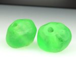 画像3: ウランガラス　緑小2個セット (3)