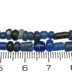 画像2: 瑠璃色インドパシフィックビーズMix連 (2)