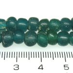 画像5: 緑色クリアインドパシフィックビーズ連 (5)