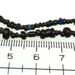画像4: 小粒黒インドパシフィックビーズMix連 (4)