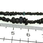 画像4: 小粒黒インドパシフィックビーズMix連 (4)