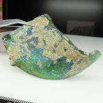 画像8: 銀化古代ガラス残欠　大 (8)