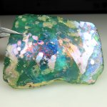 画像2: 銀化古代ガラス残欠　大 (2)