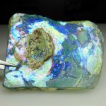 画像1: 銀化古代ガラス残欠　大 (1)